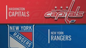 04.01.2025  | Вашингтон Кэпиталз — Нью-Йорк Рейнджерс | Washington Capitals — New York Rangers