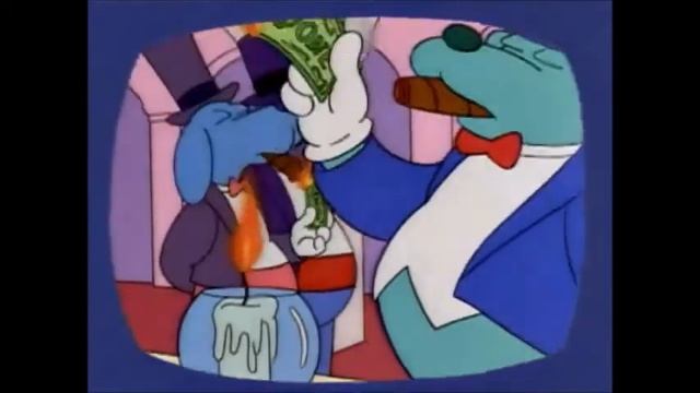 Simpsons - Mr. Burns guckt Itchy & Scratchy  ("Wie eine Sau abgeschlachtet") смотреть онлайн