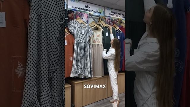 Модный обзор льняных платьев и сарафанов из новой коллекции #одежда #мода #платье