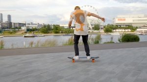 УЧИМ ТРЮКИ НА ЛОНГБОРДЕ // TRICK TIP NOLLIE CAVEMAN 360