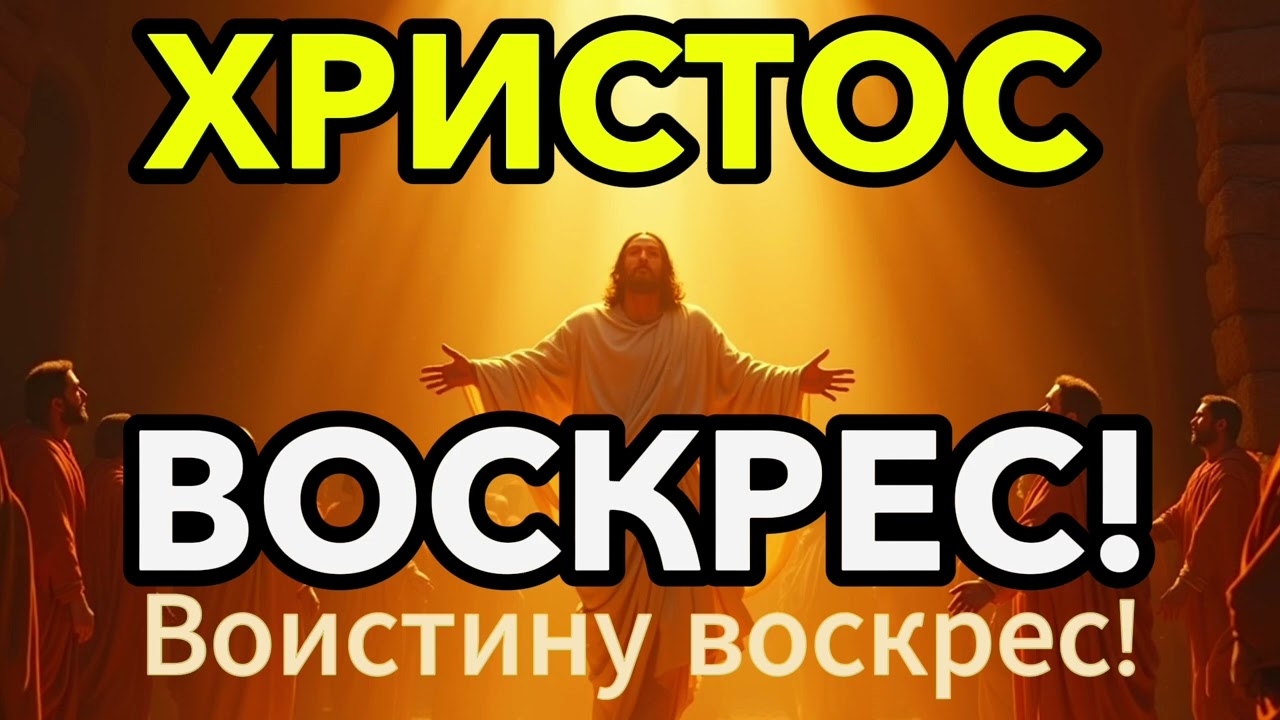 Христос Воскрес! Христианские песни прославления на Пасху 2025