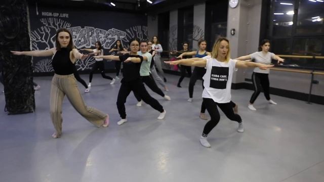 Modern Jazz  Подготовка к пируэту