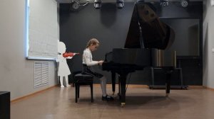 Осипова Татьяна,ДШИ№14 г.Кемерово,1.И.С.Бах Инвенция двухголоснаяC-dur,2. П.И.Чайковский Камаринская