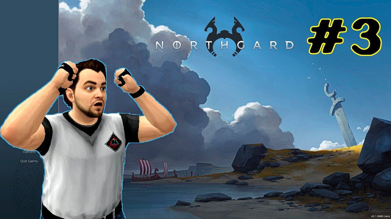 Сражение с Вивернами в Northgard #Часть #003