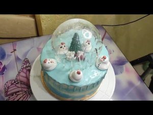 НОВОГОДНИЙ ТОРТ. часть I