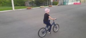 Воскресил старенький велосипед