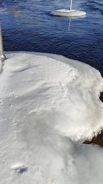 Фундамент из-за льда на Вуоксе!