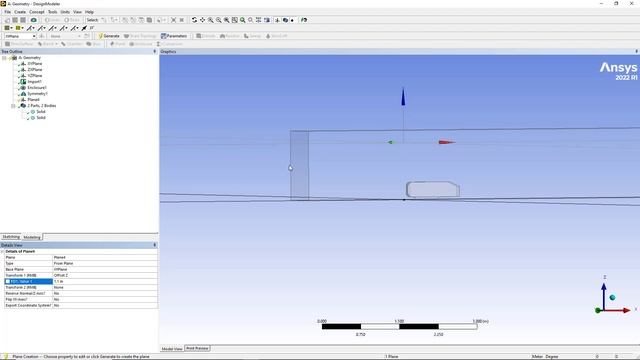 Symmetry command in ANSYS Design Modeler