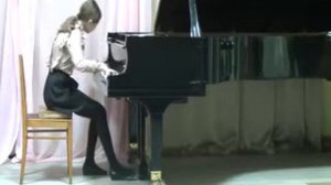 Юркина Полина, 14лет. К.Черни Этюд N 41 оп.740 ля минор.