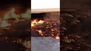 Газовый кратер Дарваза – загадочное место в Туркменистане