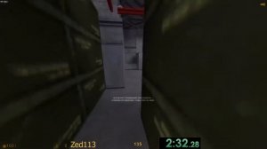 Халф Лайф спидран 5:04 комната тренировки/Half Life speedrun 5:04 Hazard Course
