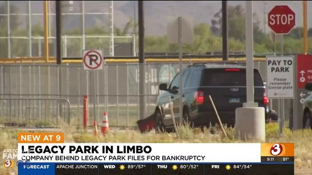 Company behind Legacy Park in Mesa files for bankruptcy