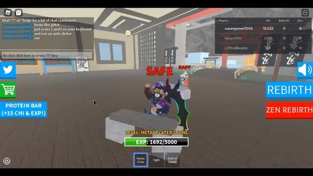 the glitch for karate chop simulator смотреть онлайн