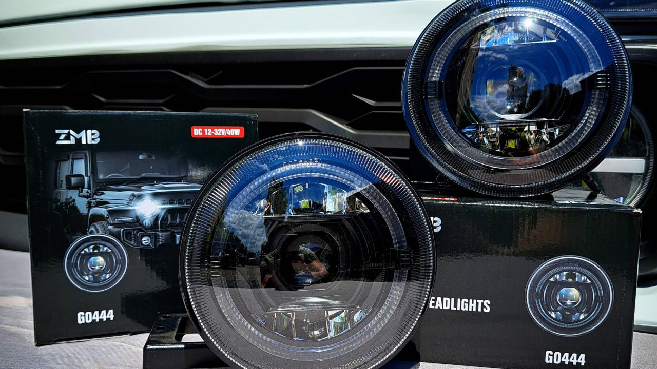 Линзованые фары на Ниву ZMB G0444