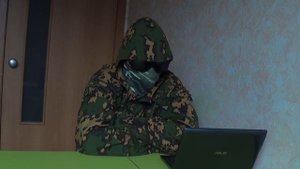 Охота с одноствольным ружьем.