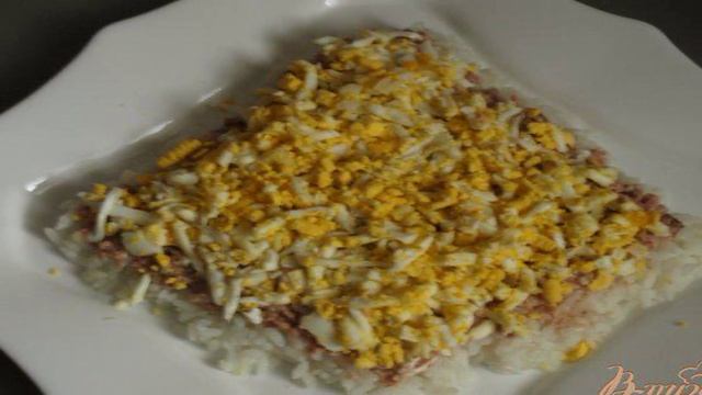 Салат Морская ракушка