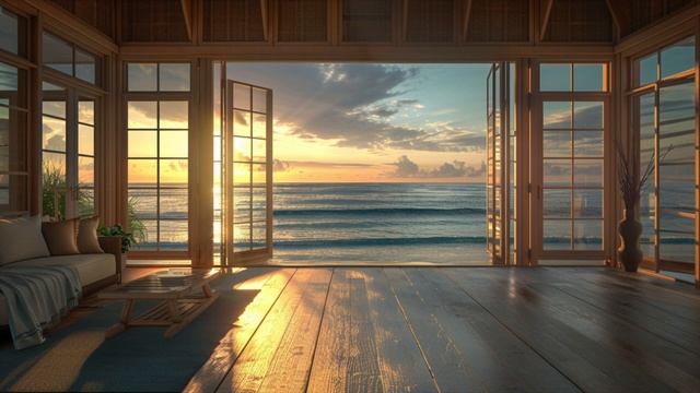 TROPICAL VIEW FRAME TV ART SCREEN SAVER | NO MUSIC | AMBIANCE | TV ART DECOR BACKGROUND смотреть онлайн