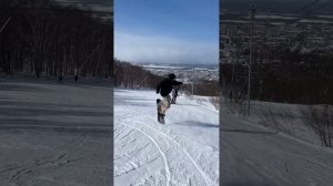 Флэт фристайл на сноуборде Сахалин 23-24 flat freestyle snowboard ground tricks butter