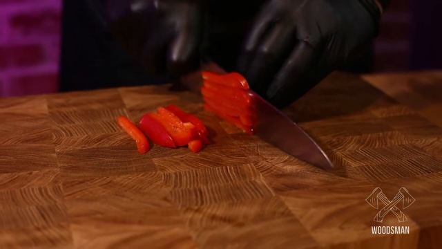 Разделочная торцевая доска Woodsman