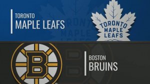 05.01.2025 | Торонто Мейпл Лифс — Бостон Брюинз | Toronto Maple Leafs — Boston Bruins