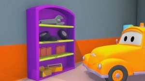 Эвакуатор Том, чинит мусоровоз Гарри. Мультфильмы про машинки для малышей