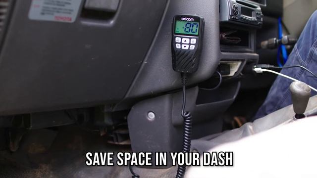 Oricom UHF360 5 Watt CB Radio with Controller Speaker Microphone