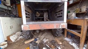 самодельный мини трактор переломка начало кировца