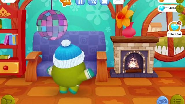 АМ НЯМ НОВЫЕ СЕРИИ #28 – МУЛЬТИК   My Om Nom мой виртуальный питомец игра  мультик #Ушастик KIDS