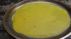 Тыквенные блины с грибной начинкой