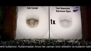 Yeni Domestos Maksimum Hijyen!