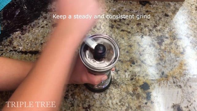 How to Use and Clean the TRIPLE TREE Slim Manual Coffee Grinder смотреть онлайн