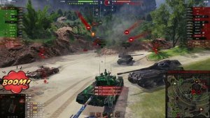 Иду в атаку на тяжёлом танке по воде. Танки