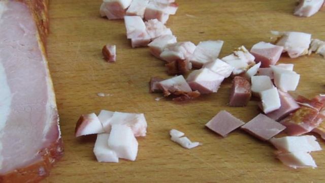 Паштет из куриной печени с грибами и беконом