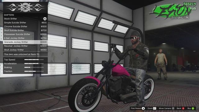 GTA ONLINE - "Western Zombie Bobber" - BIKERS DLC - COMPLETE WALKTHROUGH / ALL UPGRADES!!!