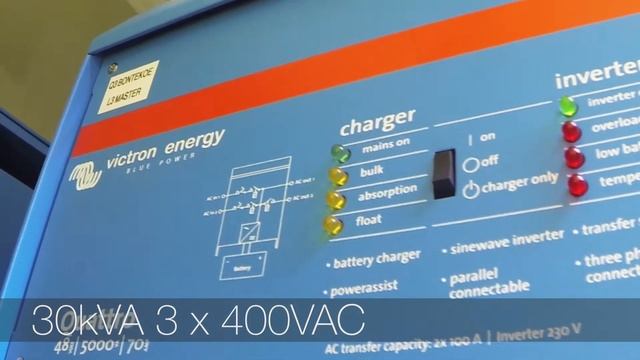 Hybrid system at container ship MCS De Bontekoe | Victron Energy