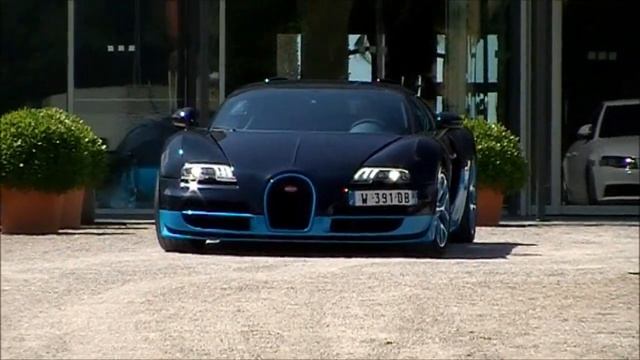 First Bugatti Veyron 16.4 Grand Sport Vitesse on Road - HD 1080p смотреть онлайн