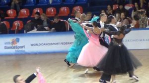 Foxtrot Pleshkov Dmitriy - Kulbeda Anastasiya, RUS GrandSlam Moscow 27/10/2012