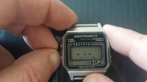 Советские часы Электроника 5 СССР модель 29367 редкие мелодии