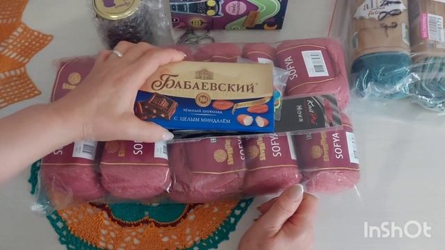 Вступление в Сп #зимняясказка, собираю подарок, что на спицах. смотреть онлайн