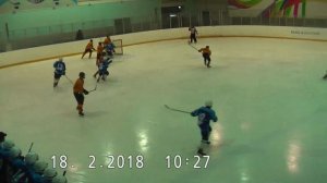 ХК Волна (Казань)- ХК Дизель (Пенза)- 2 период -18.02.18. (2004г.р.), 2017/2018, 2017/2018, РФ "А"