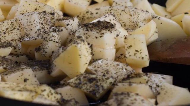 Картофель с нори
