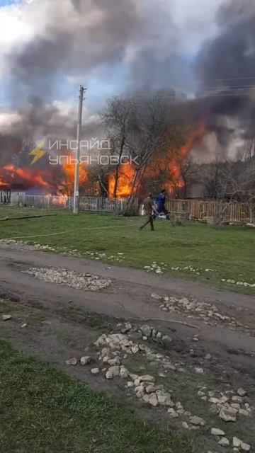 Возгорание в Ясашной Ташле