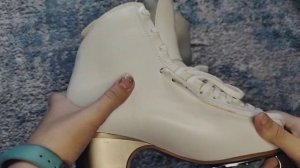 обзор на мои новые коньки ⛸️❤️🩹💗| коньки edea overture