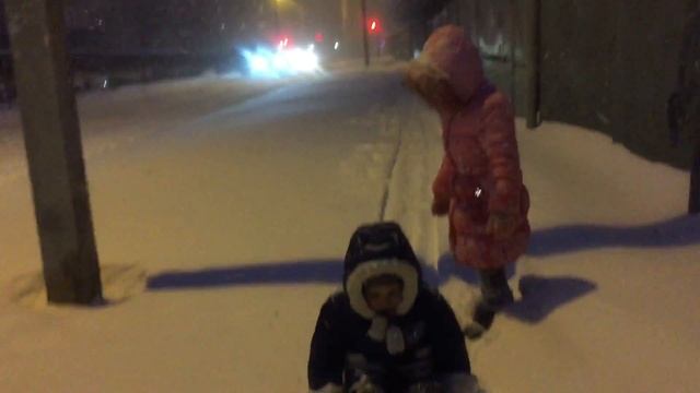 Снегопад Вьюга мороз -10 Зима в Одессе 28 февраля 2018 г. всё замело метель смотреть онлайн