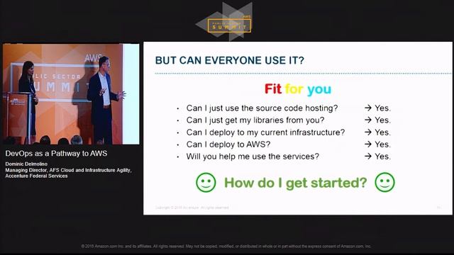 DevOps as a Pathway to AWS | AWS Public Sector Summit 2016