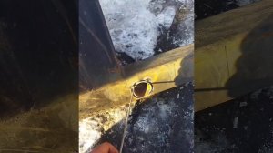 Самодельные вилы на (Кун) для полетов(поддонов).