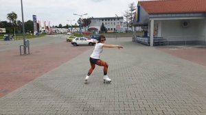 Inline figure skating