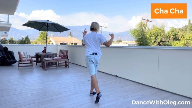 💥 Cha Cha Turns & Rotations 💥Ballroom Dance lessons in Los Angeles | online learn DanceWithOleg.com смотреть онлайн