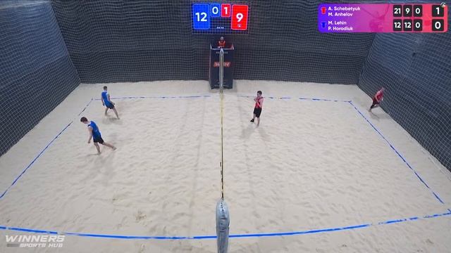 Winners Beach Volleyball. Men. A. Schebetyuk / M. Anhelov - M. Lehin / P. Horodiuk 23.03.2024 смотреть онлайн