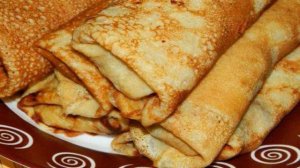 Блины с капустой и мясом